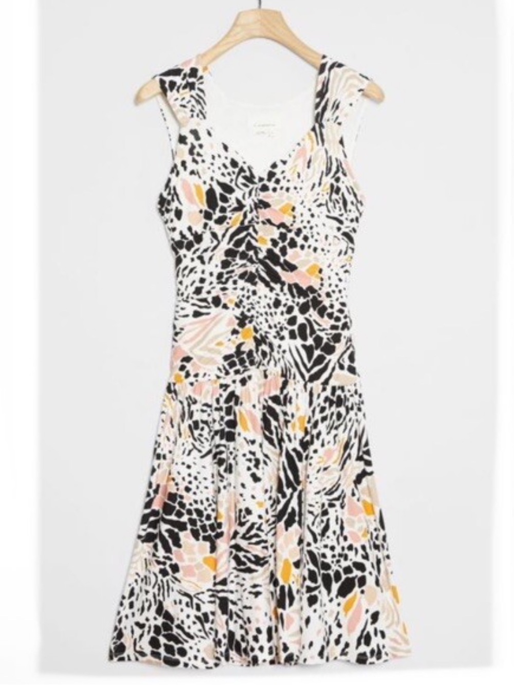 Anthropologie Ramona Printed Jersey Dress Small New Tags